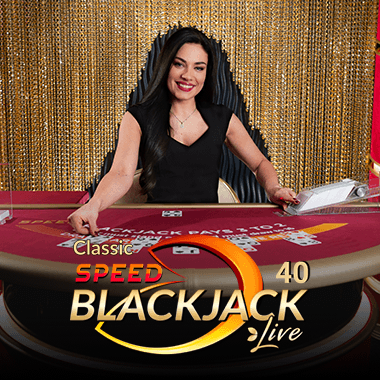 Classic Speed Blackjack 40 live blackjack by Evolution