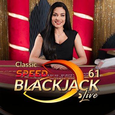 Classic Speed Blackjack 61 live blackjack by Evolution