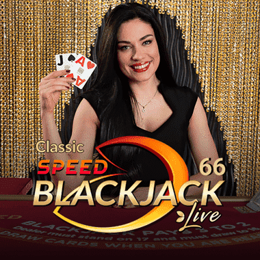 Classic Speed Blackjack 66 live blackjack by Evolution