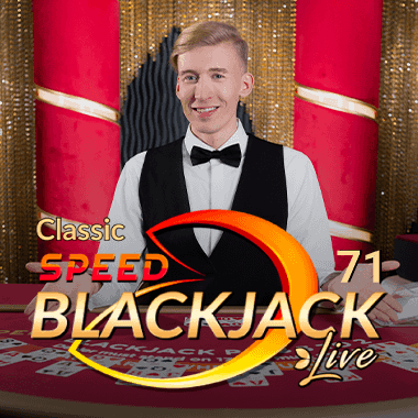 Classic Speed Blackjack 71 live blackjack by Evolution