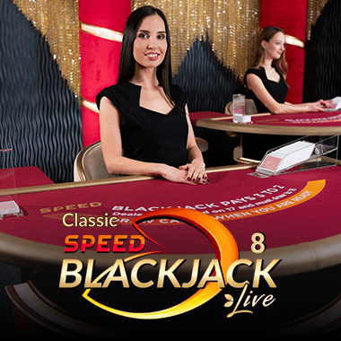 Classic Speed Blackjack 8 live blackjack by Evolution