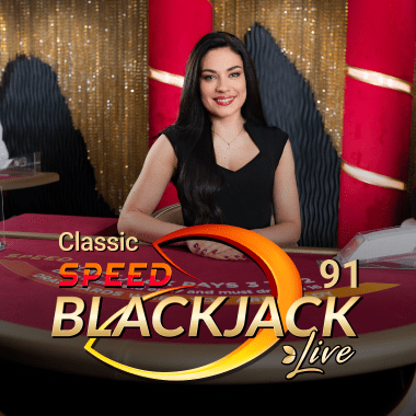 Classic Speed Blackjack 91 live blackjack by Evolution