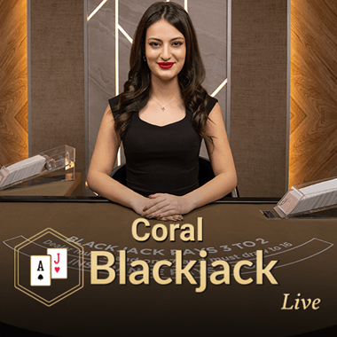 Coral Blackjack live blackjack by Evolution