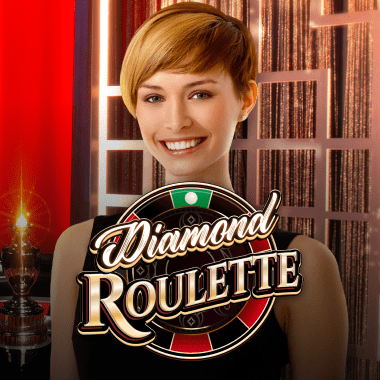 Diamond Roulette live roulette by Evolution