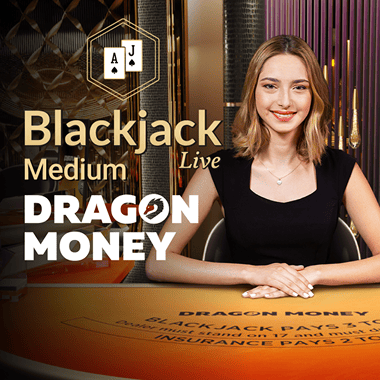 Dragon Money Blackjack - Medium live blackjack by Evolution