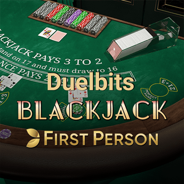 Duelbits First Person Blackjack by Evolution