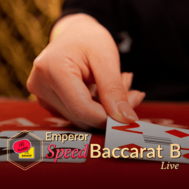 Emperor Speed Baccarat B live baccarat by Evolution