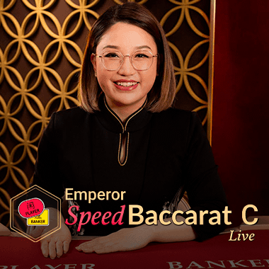 Emperor Speed Baccarat C live baccarat by Evolution