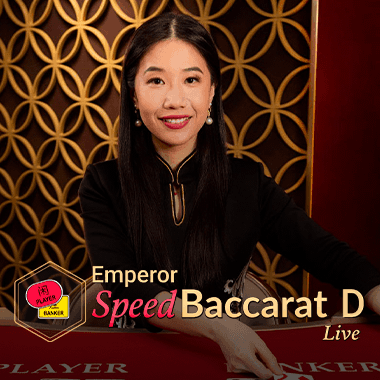 Emperor Speed Baccarat D live baccarat by Evolution