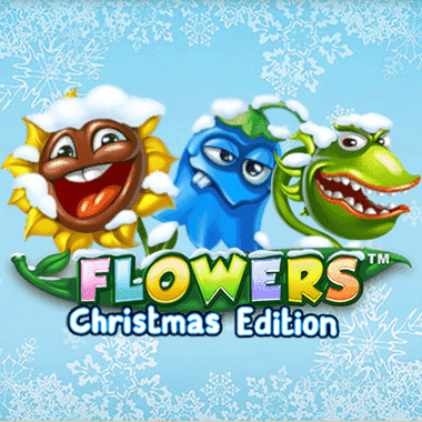 Flowers Christmas Edition slots by Evolution