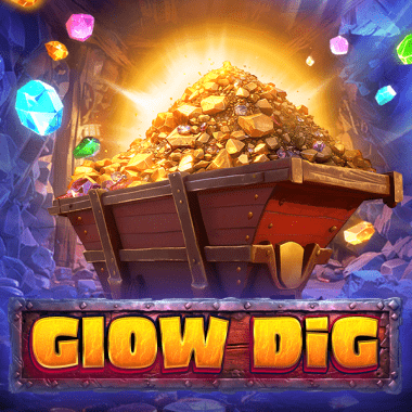 Glow Dig slots by Evolution