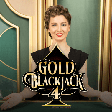 Gold Blackjack 4 live blackjack by Evolution