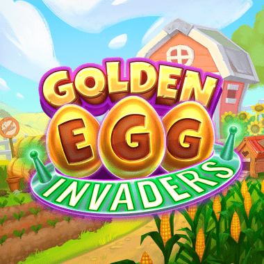 Golden Egg Invaders slots by Evolution