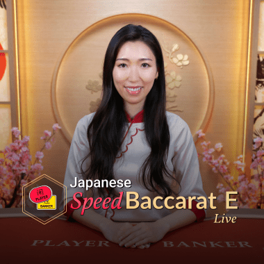 Japanese Speed Baccarat E live baccarat by Evolution