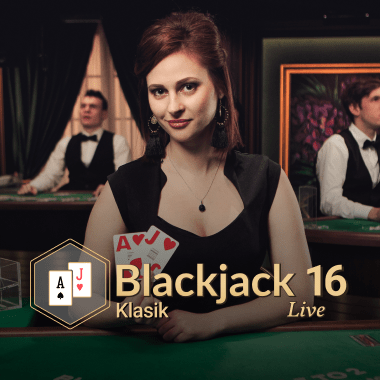 Klasik Blackjack 16 live blackjack by Evolution