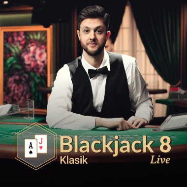 Klasik Blackjack 8 live blackjack by Evolution