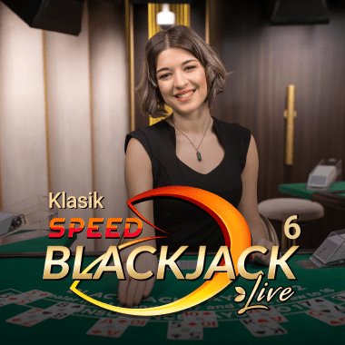 Klasik Speed Blackjack 6 live blackjack by Evolution