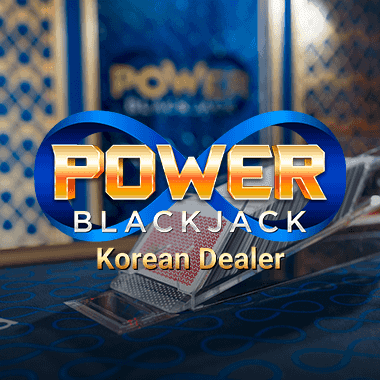 Korean Dealer Power Blackjack live blackjack by Evolution