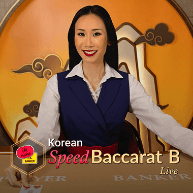Korean Speed Baccarat B live baccarat by Evolution
