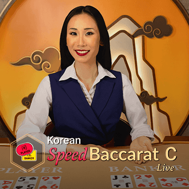 Korean Speed Baccarat C live baccarat by Evolution
