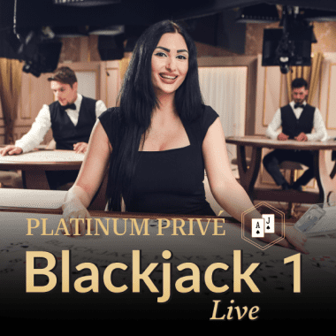 Platinum Prive Blackjack 1 live blackjack by Evolution