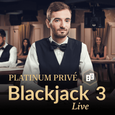Platinum Prive Blackjack 3 live blackjack by Evolution