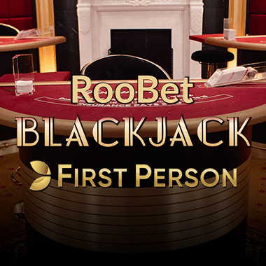 Roobet First Person Blackjack by Evolution