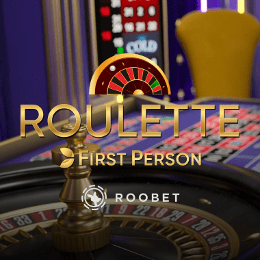 Roobet First Person Roulette live roulette by Evolution