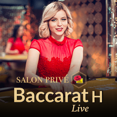 Salon Prive Baccarat H live baccarat by Evolution