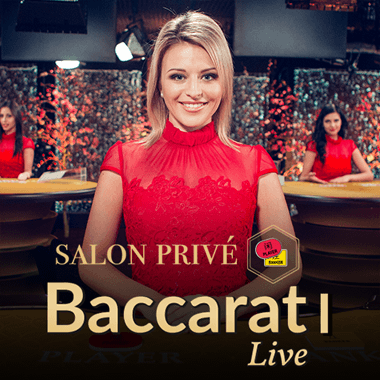 Salon Prive Baccarat I live baccarat by Evolution