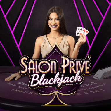 Salon Prive Blackjack live blackjack by Evolution