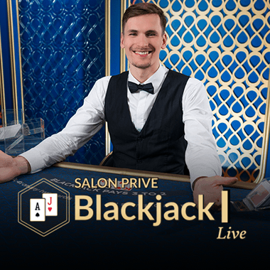 Salon Prive Blackjack I live blackjack by Evolution