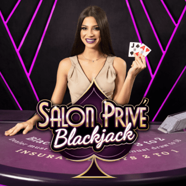 Salon Prive Blackjack P live blackjack by Evolution