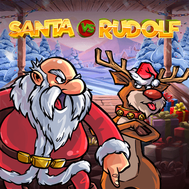 Santa vs Rudolf slots by Evolution