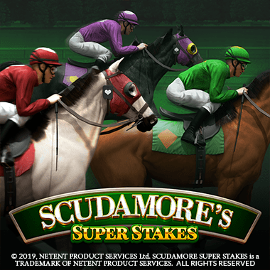 Scudamore's Super Stakes slots by Evolution