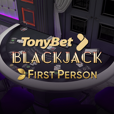 TonyBet First Person Blackjack by Evolution