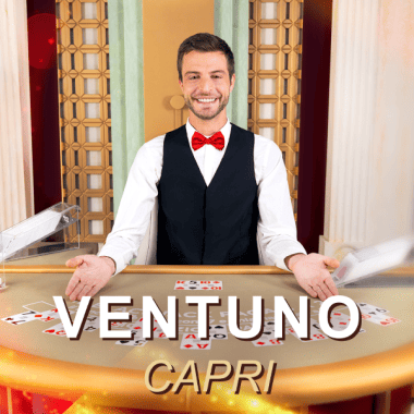 Ventuno Capri roulette by Evolution