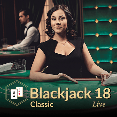 Blackjack Classic 18 live blackjack by Evolution