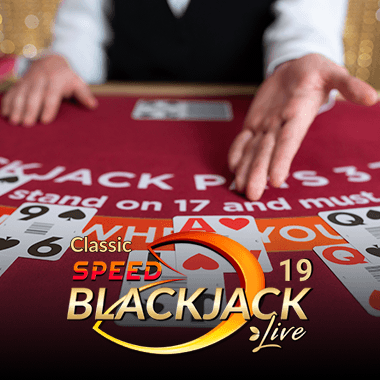 Classic Speed Blackjack 19 live blackjack by Evolution