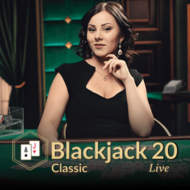 Blackjack Classic 20 live blackjack by Evolution