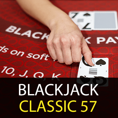Blackjack Classic 57 live blackjack by Evolution