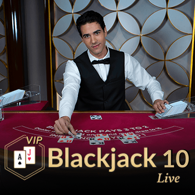 Blackjack VIP 10 live blackjack by Evolution