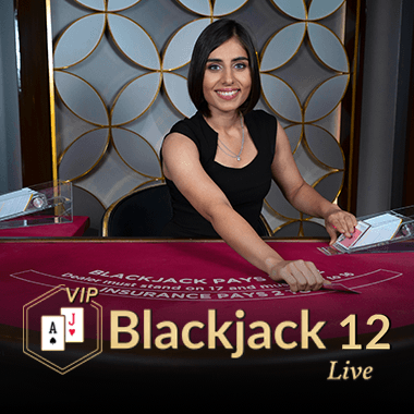 Blackjack VIP 12 live blackjack by Evolution