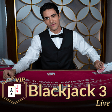 Blackjack VIP 3 live blackjack by Evolution