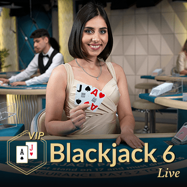 Blackjack VIP 6 live blackjack by Evolution