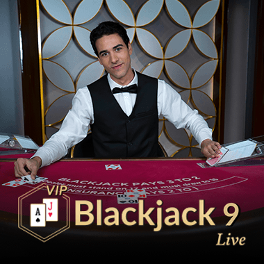 Blackjack VIP 9 live blackjack by Evolution