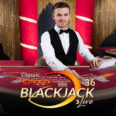 Classic Speed Blackjack 36 live blackjack by Evolution
