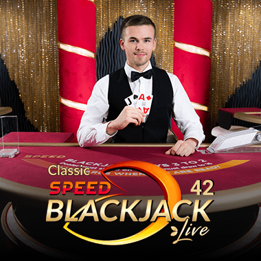 Classic Speed Blackjack 42 live blackjack by Evolution
