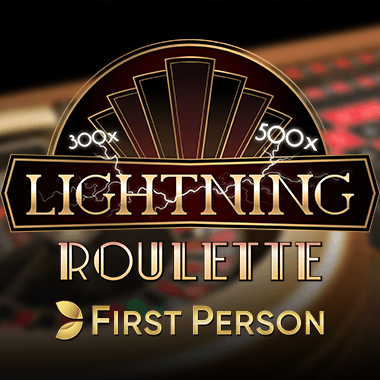 First Person Lightning Roulette live roulette by Evolution