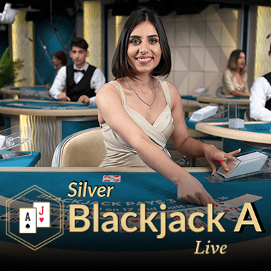 Blackjack Silver A live blackjack by Evolution
